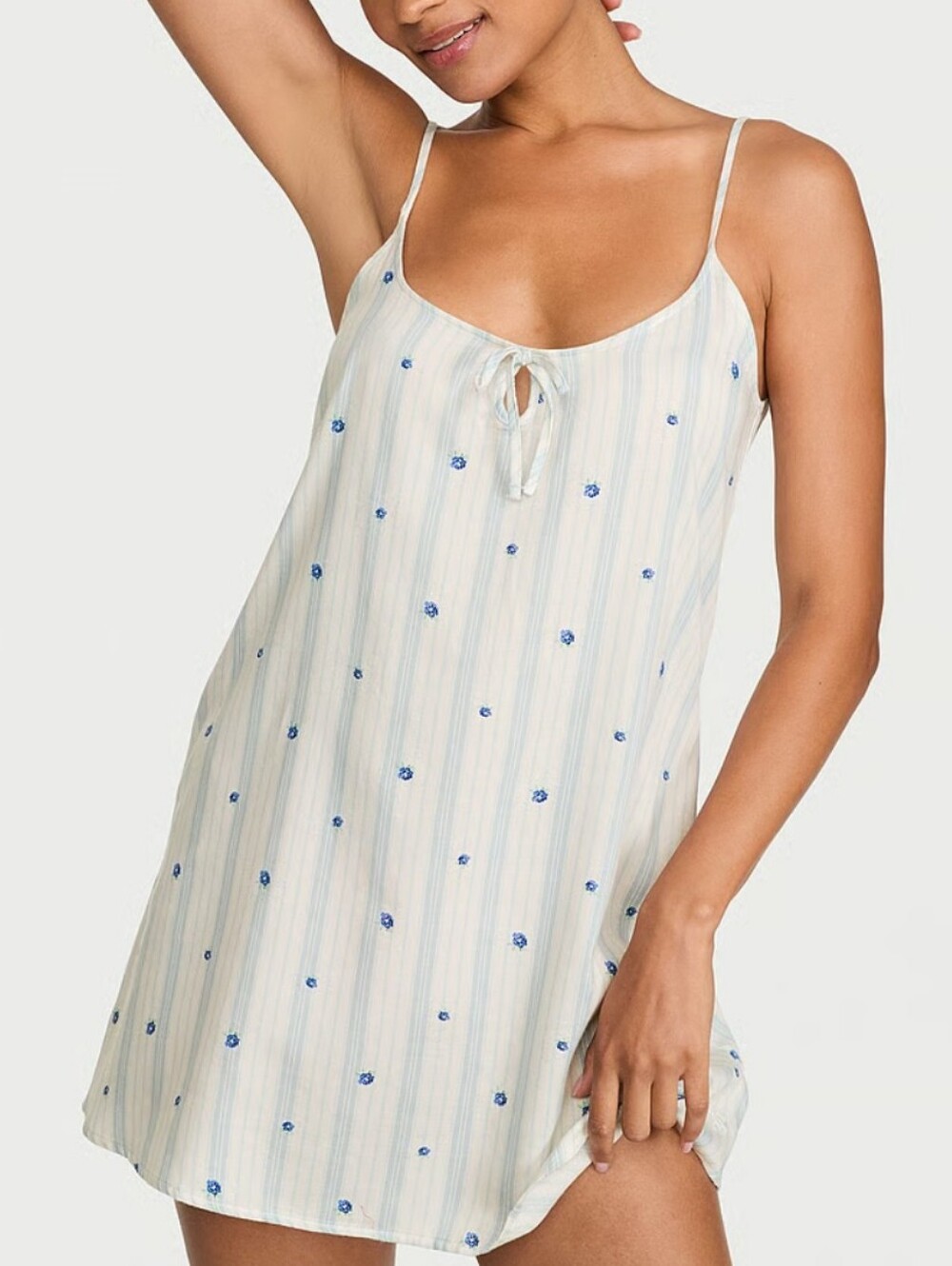 Victoria's Secret Modal-Cotton Keyhole Slip Dress Sz Small NWT